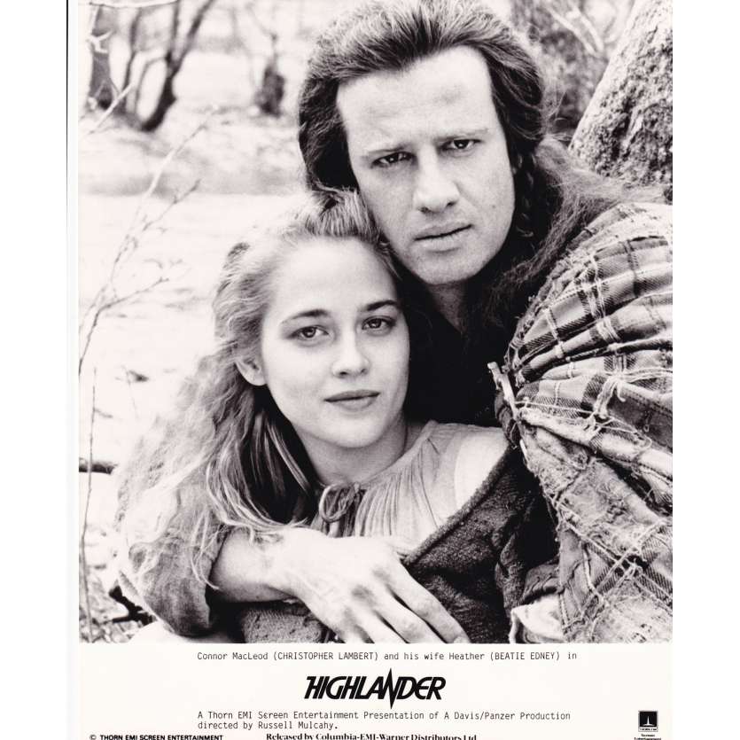 HIGHLANDER Vintage Movie Still N2 - 8x10 in. - 1985 - Russel Mulcahy, Christophe Lambert