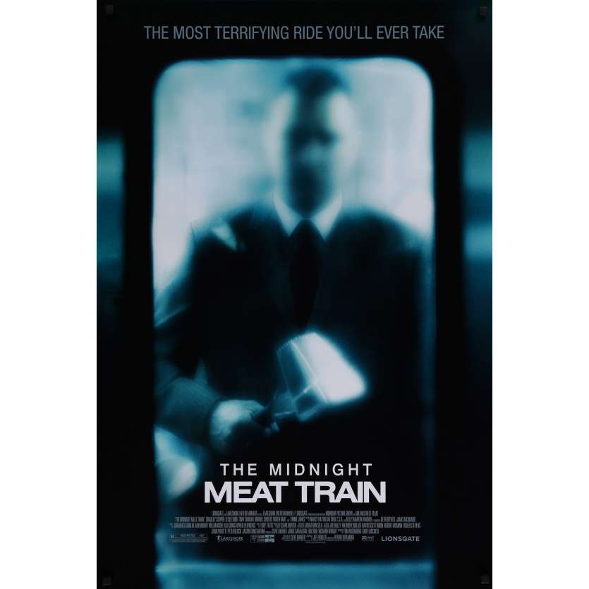 MIDNIGHT MEAT TRAIN US Movie Poster29x41 - 2008 - Ryuhei Kitamura, Bradley Cooper
