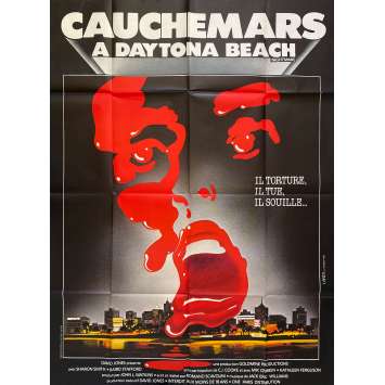 CAUCHEMARS A DAYTONA BEACH Affiche de cinéma- 120x160 cm. - 1981 - Baird Stafford, Romano Scavolini