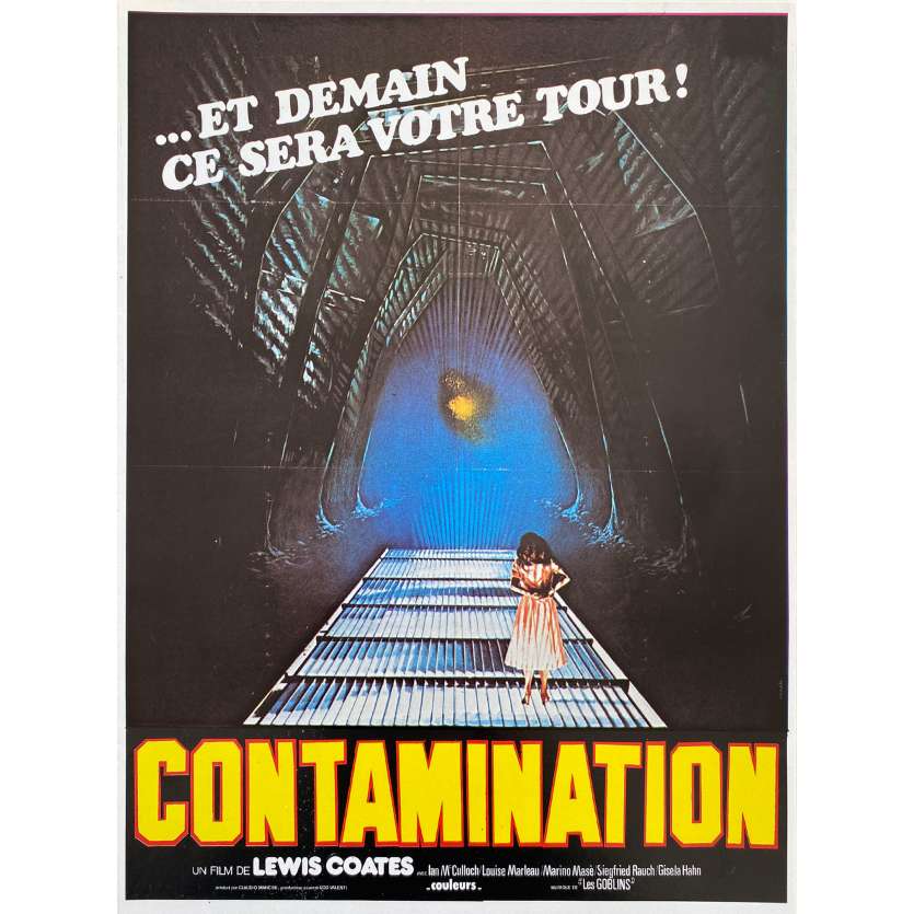 CONTAMINATION Synopsis 4p - 21x30 cm. - 1980 - Ian McCulloch, Luigi Cozzi