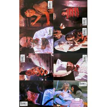 A NIGHTMARE ON ELM STREET : THE DREAM CHILD Vintage Lobby Cards x8 - 9x12 in. - 1989 - Stephen Hopkins, Robert Englund