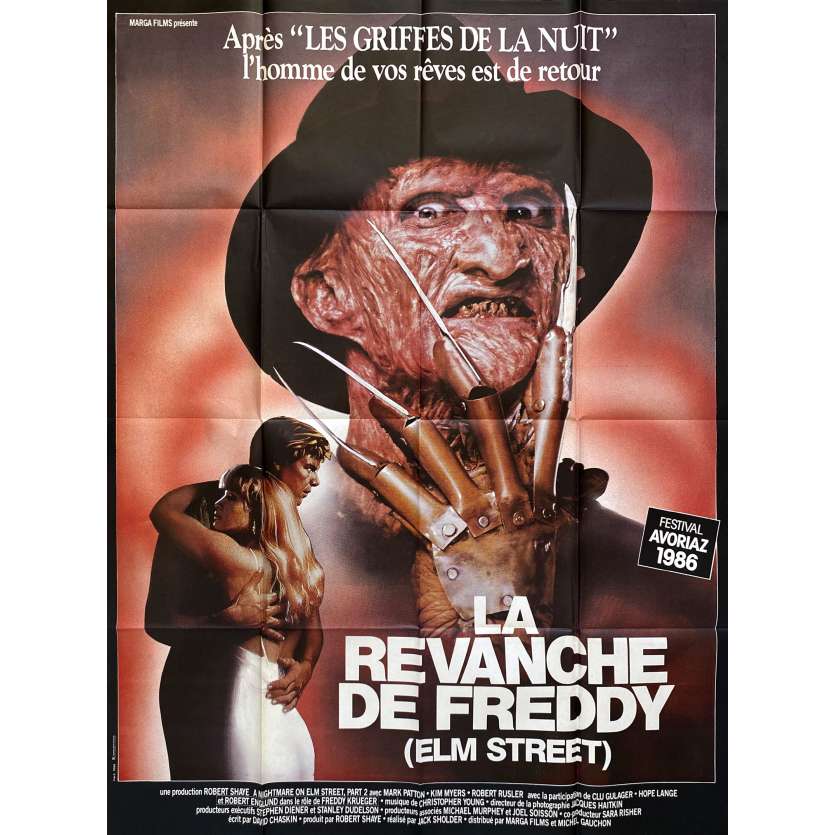 A NIGHTMARE ON ELM STREET II Vintage Movie Poster- 47x63 in. - 1985 - Jack Sholder, Robert Englund