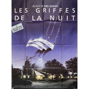 LES GRIFFES DE LA NUIT Affiche de cinéma- 120x160 cm. - 1985 - Robert Englund, Wes Craven