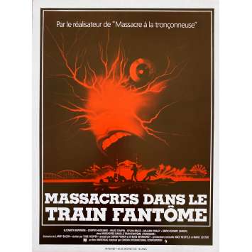 MASSACRES DANS LE TRAIN FANTOME Synopsis- 21x30 cm. - 1981 - Elisabeth Berridge, Tobe Hooper