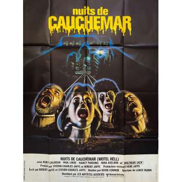 NUITS DE CAUCHEMAR Affiche de cinéma- 120x160 cm. - 1980 - Rory Calhoun, Kevin Connor