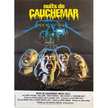 NUITS DE CAUCHEMAR Affiche de cinéma- 40x54 cm. - 1980 - Rory Calhoun, Kevin Connor