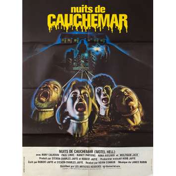 NUITS DE CAUCHEMAR Affiche de cinéma- 80x120 cm. - 1980 - Rory Calhoun, Kevin Connor