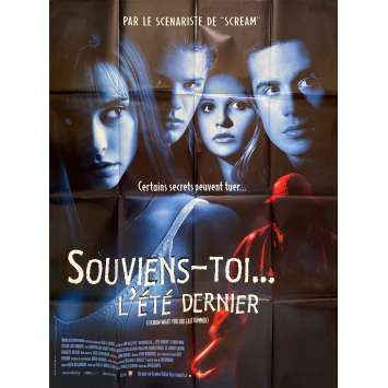 SOUVIENS TOI L'ETE DERNIER Affiche de cinéma- 120x160 cm. - 1997 - Jennifer Love Hewitt, Jim Gillespie