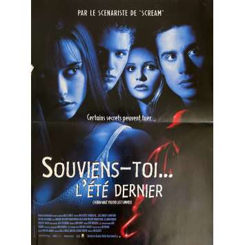 SOUVIENS TOI L'ETE DERNIER Affiche de cinéma- 40x54 cm. - 1997 - Jennifer Love Hewitt, Jim Gillespie