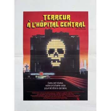 TERREUR A L'HOPITAL CENTRAL Synopsis- 21x30 cm. - 1982 - Michael Ironside, Jean-Claude Lord