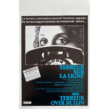 WHEN A STRANGER CALLS Vintage Movie Poster- 14x21 in. - 1979 - Fred Walton, Carol Kane