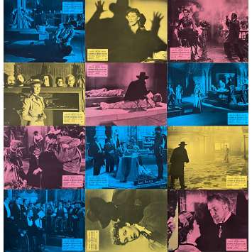 L'HOMME AU MASQUE DE CIRE Photos de film x12 - 21x30 cm. - 1981 - Vincent Price, André de Toth