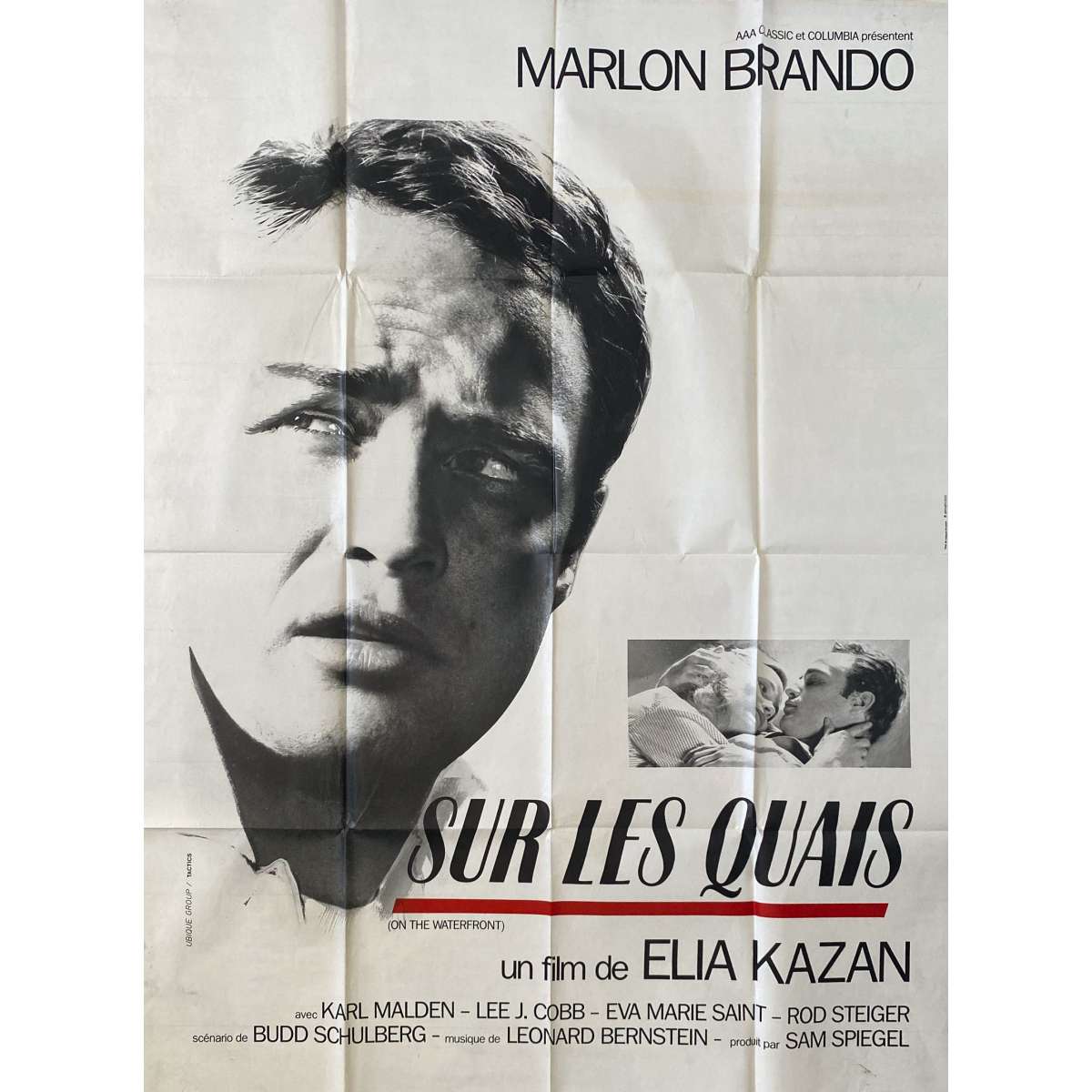 ON THE WATERFRONT MOVIE POSTER Marlon Brando VINTAGE 6 