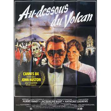 UNDER THE VOLCANO Vintage Movie Poster- 47x63 in. - 1984 - John Huston, Albert Finney