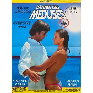 L'ANNEE DES MEDUSES Affiche de cinéma- 40x54 cm. - 1984 - Valérie Kaprisky, Bernard Giraudeau