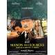 MANON OF THE SPRING Vintage Movie Poster- 15x21 in. - 1986 - Claude Berri, Yves Montand