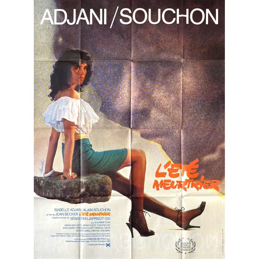 ONE DEADLY SUMMER Vintage Movie Poster- 47x63 in. - 1983 - Jean Becker, Isabelle Adjani