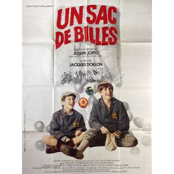 A BAG OF MARBLES Vintage Movie Poster- 47x63 in. - 1975 - Jacques Doillon, Richard Constantini