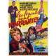 WOMEN ARE TALKATIVE Vintage Movie Poster- 14x21 in. - 1958 - André Hunebelle, Micheline Presle