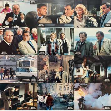 ESPION LEVE TOI Photos de film x12 - 21x30 cm. - 1982 - Lino Ventura, Yves Boisset