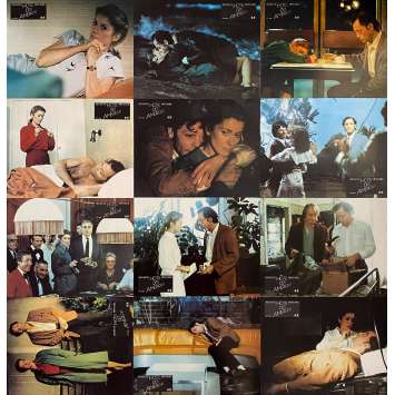 HOTEL AMERICA Vintage Lobby Cards x12 - 9x12 in. - 1981 - André Téchiné, Catherine Deneuve