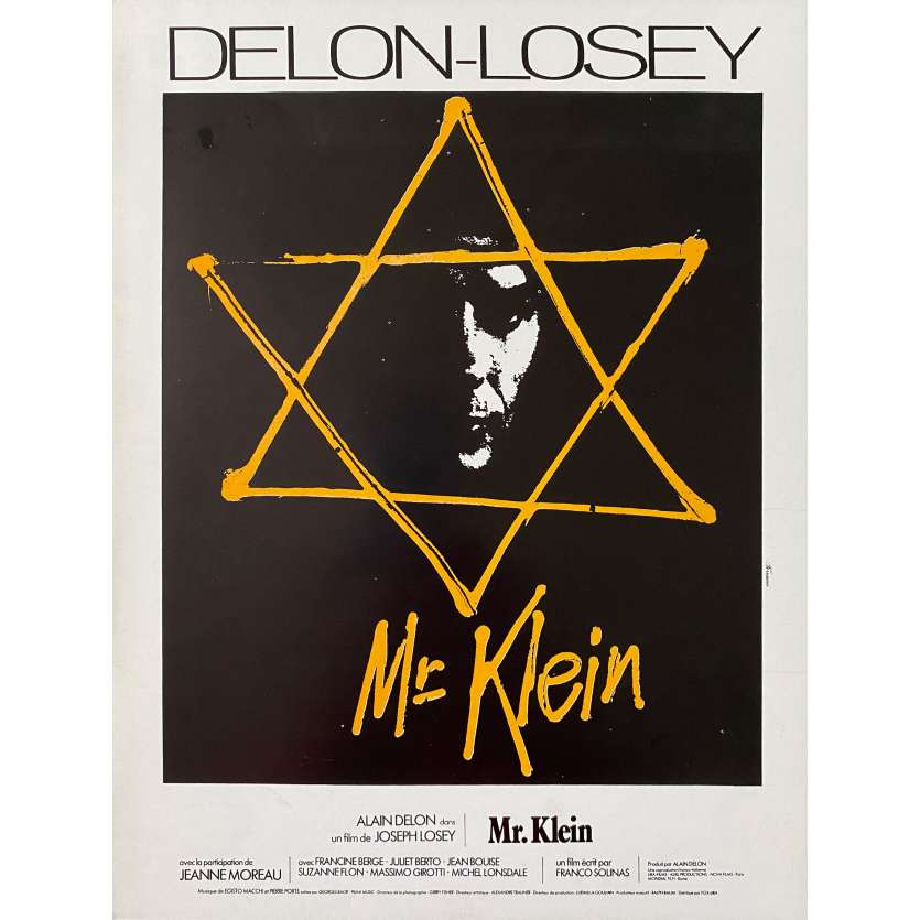 MR. KLEIN Vintage Herald 2p - 9x12 in. - 1977 - Joseph Losey, Alain Delon