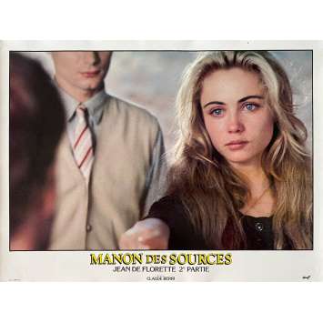 MANON OF THE SPRING Vintage Lobby Card N08 - 12x15 in. - 1986 - Claude Berri, Yves Montand