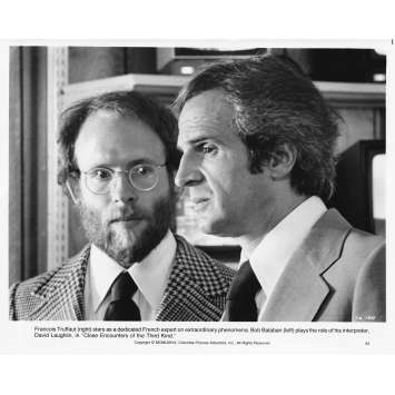 RENCONTRES DU TROISIEME TYPE Photo de presse CE-24 - 20x25 cm. - 1977 - Richard Dreyfuss, Steven Spielberg