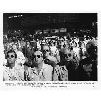 RENCONTRES DU TROISIEME TYPE Photo de presse CE-89 - 20x25 cm. - 1977 - Richard Dreyfuss, Steven Spielberg