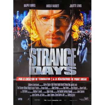 STRANGE DAYS affiche de cinéma- 120x160 cm. - 1995 - Ralph Fiennes, Kathryn Bigelow