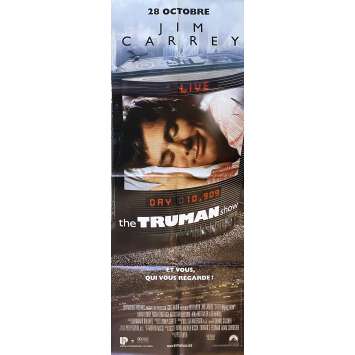 THE TRUMAN SHOW Vintage Movie Poster- 23x63 in. - 1998 - Peter Weir, Jim Carrey, Ed Harris