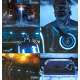 TRON LEGACY Vintage Lobby Cards x6 - 9x12 in. - 2010 - Joseph Kosinski, Jeff Bridges