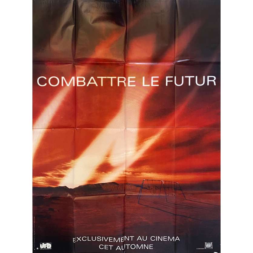 X-FILES affiche de cinéma Prev. Rouge - 120x160 cm. - 1998 - David Duchovny, Rob Bowman