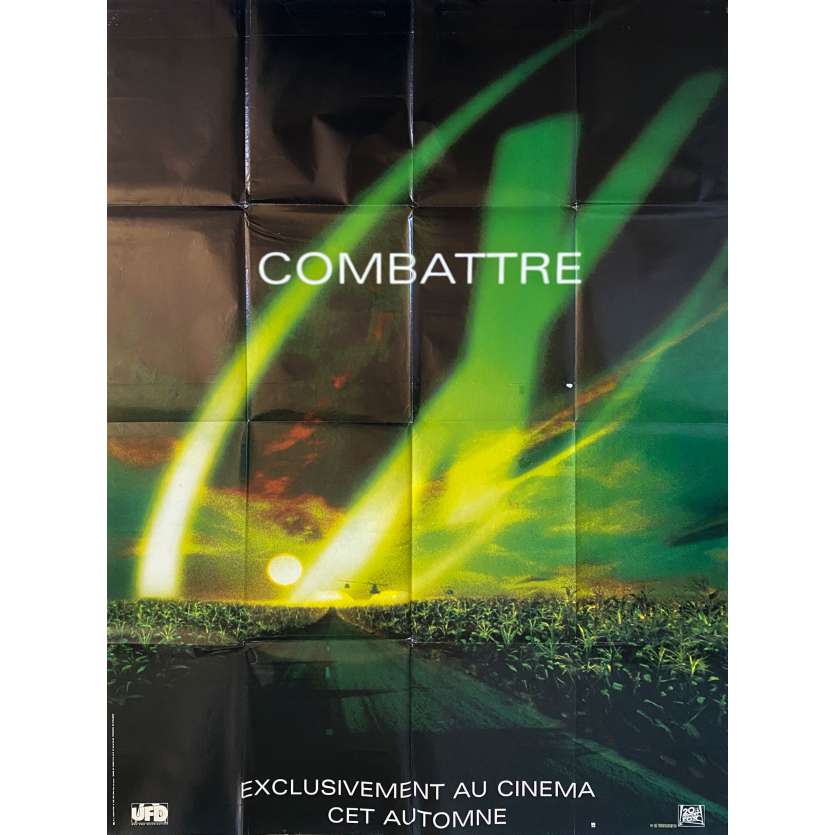 X-FILES affiche de cinéma Prev. Verte - 120x160 cm. - 1998 - David Duchovny, Rob Bowman