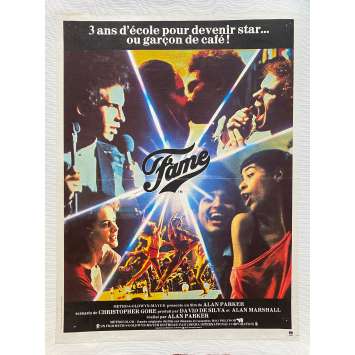 FAME Linenbacked Movie Poster- 15x21 in. - 1982 - Alan Parker, Irene Cara