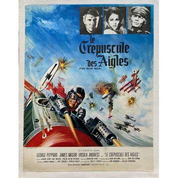 LE CREPUSCULE DES AIGLES Affiche de film entoilée- 40x60 cm. - 1966 - James Mason, John Guillermin