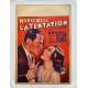 TEMPTATION Linenbacked Movie Poster- 14x21 in. - 1936 - Pierre Caron, Marie Bell