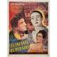 LES ENFANTS DU PARADIS Affiche de film entoilée- 35x55 cm. - 1945 - Arletty, Jean-Louis Barrault, Marcel Carné