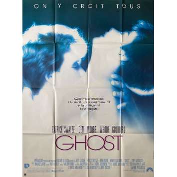 GHOST Affiche de cinéma- 120x160 cm. - 1990 - Patrick Swayze, Demi Moore, Jerry Zucker