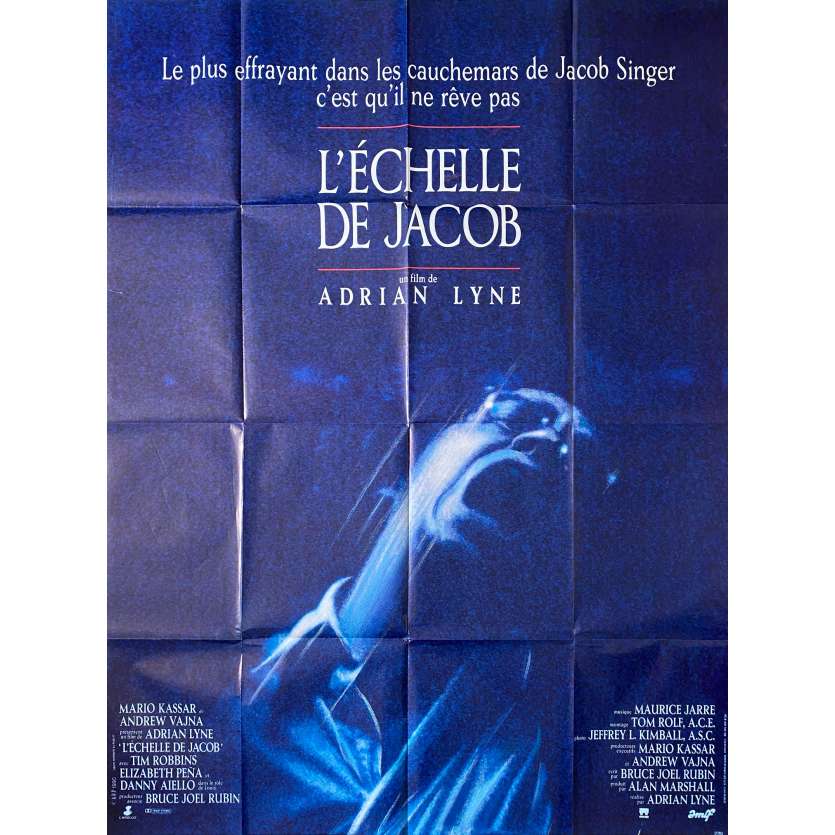 L'ECHELLE DE JACOB Affiche de cinéma- 120x160 cm. - 1990 - Tim Robbins, Adrian Lyne