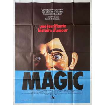 MAGIC Movie Poster- 47x63 in. - 1978 - Richard Attenborough, Anthony Hopkins
