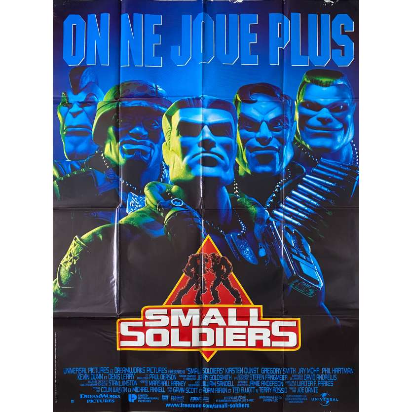 SMALL SOLDIERS Affiche de cinéma- 120x160 cm. - 1998 - Kirsten Dunst, Joe Dante