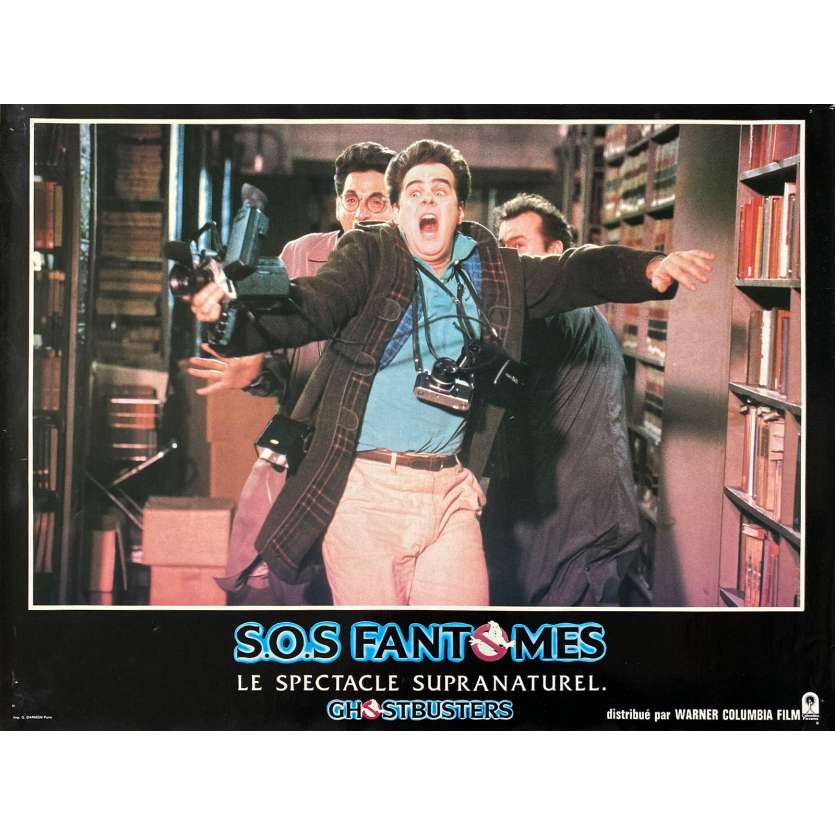 GHOSTBUSTERS Lobby Card N01 - 12x15 in. - 1984 -Ivan Reitman, Bill Murray, Dan Aykroyd