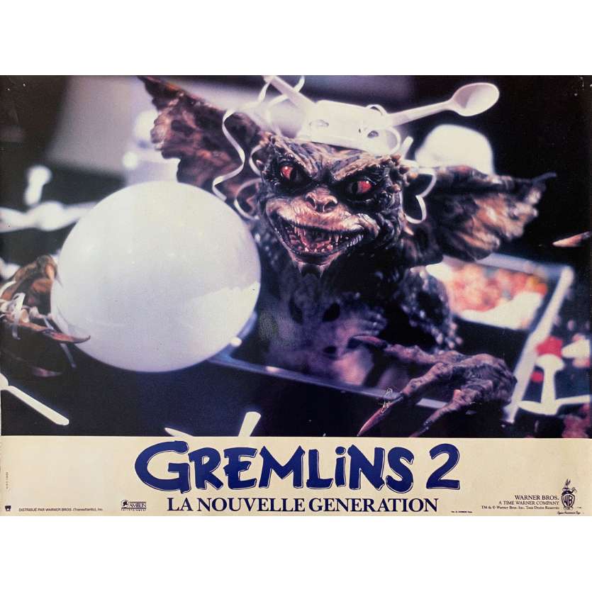 GREMLINS 2 Lobby Card N03 - 12x15 in. - 1990 - Joe Dante, Zach Galligan