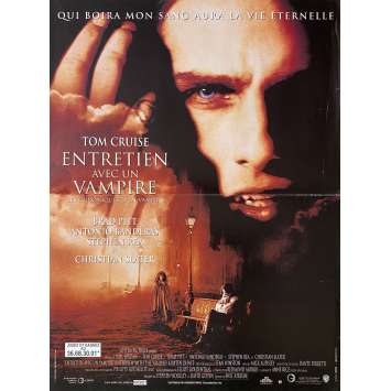 ENTRETIEN AVEC UN VAMPIRE Affiche de cinéma- 40x54 cm. - 1994 - Tom Cruise, Neil Jordan