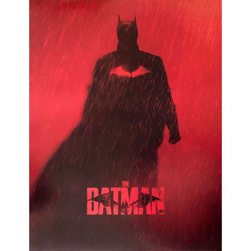 THE BATMAN Affiche de cinéma Prev. - 40x54 cm. - 2022 - Robert Pattinson, Matt Reeves