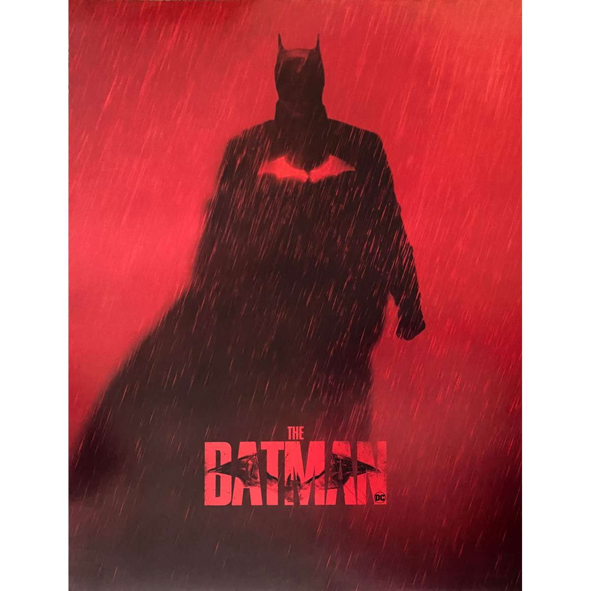THE BATMAN French Movie Poster - 15x21 in. - 2022 Adv.