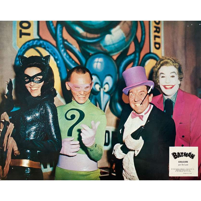 BATMAN 1966 Photo de film N06 - 21x30 cm. - 1965 - Adam West, Bob Kane