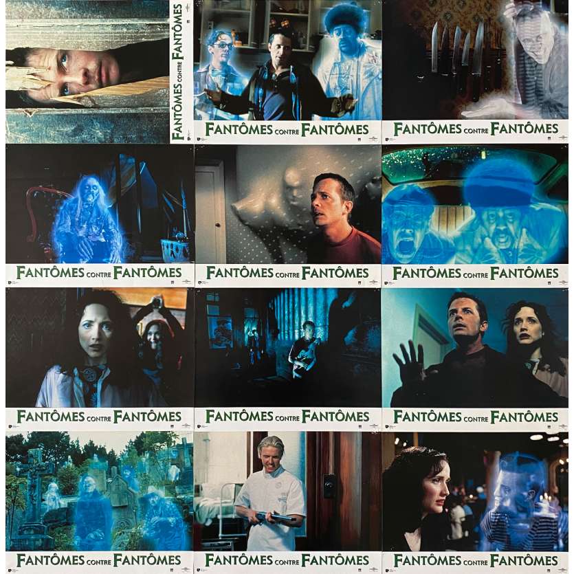 THE FRIGHTENERS Lobby Cards x12 - 9x12 in. - 1996 - Peter Jackson, Michael J. Fox
