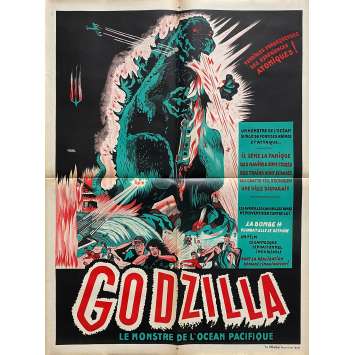 GODZILLA / GOJIRA Movie Poster- 23x32 in. - 1954 - Ishirō Honda, Akira Takarada